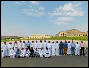 Qunfudha Engineering &amp; Computers Students, Affiliates at Hali Water Purification Plant